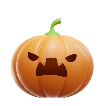 Calabaza aterradora  3D Icon