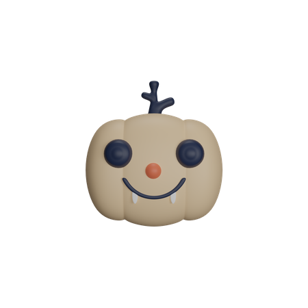 Calabaza aterradora  3D Icon