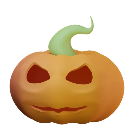 Calabaza aterradora  3D Icon