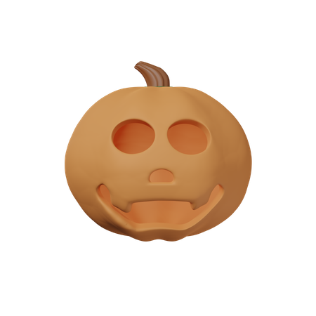 Calabaza aterradora  3D Icon