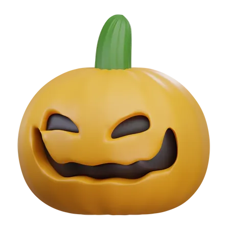 Calabaza aterradora  3D Icon