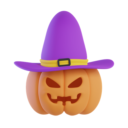 Calabaza aterradora  3D Icon