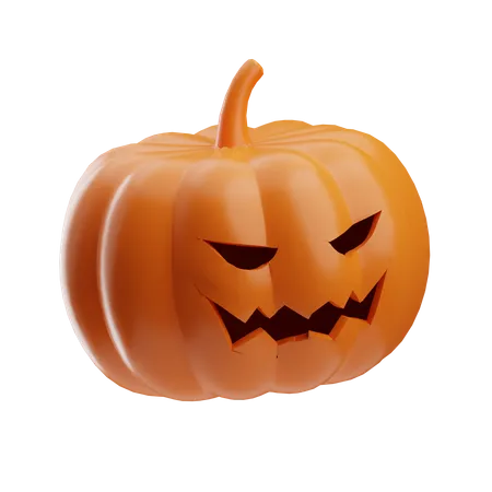 Calabaza aterradora  3D Icon