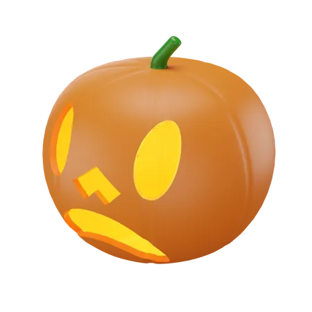 Calabaza brillante  3D Illustration