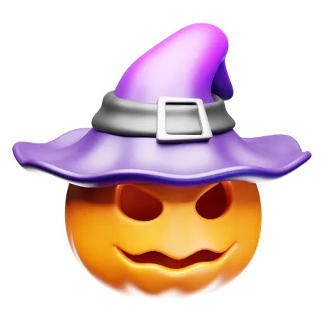 Bruja calabaza  3D Icon