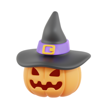 Bruja calabaza  3D Icon