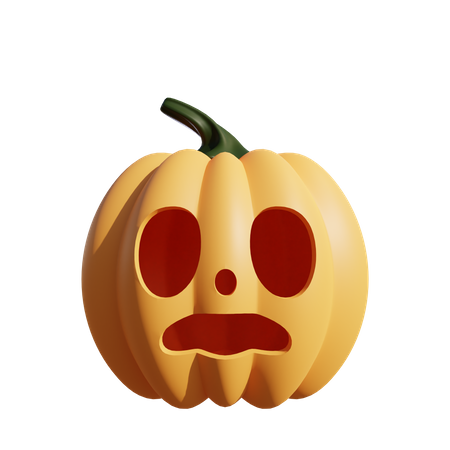 Calabaza curiosa  3D Icon