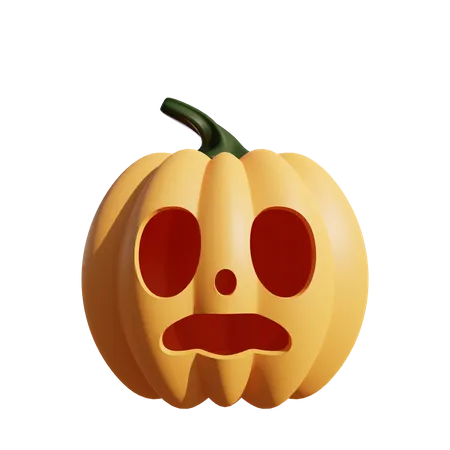 Calabaza curiosa  3D Icon