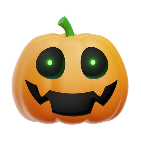 Calabaza de halloween  3D Icon