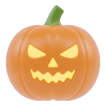 Calabaza de halloween  3D Icon