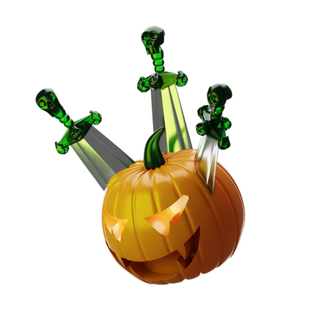 Calabaza de halloween  3D Icon