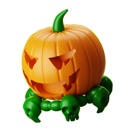 Calabaza de halloween  3D Icon