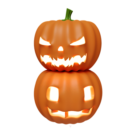 Calabaza de halloween  3D Icon