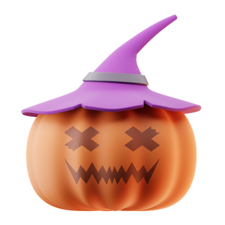 Calabaza de halloween  3D Icon