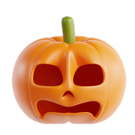 Calabaza de halloween  3D Icon