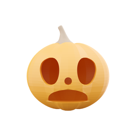 Calabaza de halloween  3D Icon