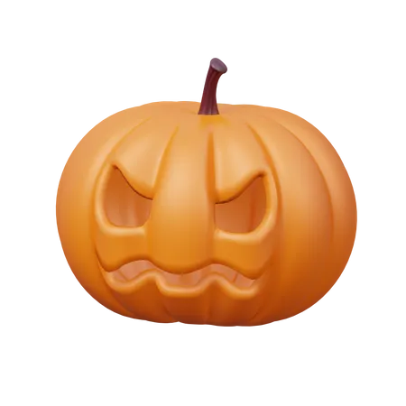 Calabaza de halloween  3D Illustration