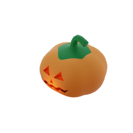 Calabaza de halloween  3D Illustration