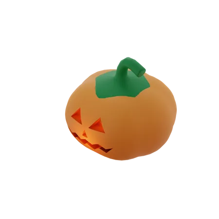 Calabaza de halloween  3D Illustration