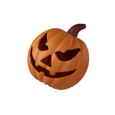 Calabaza de halloween  3D Illustration