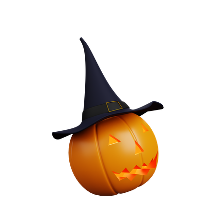 Calabaza de halloween  3D Illustration