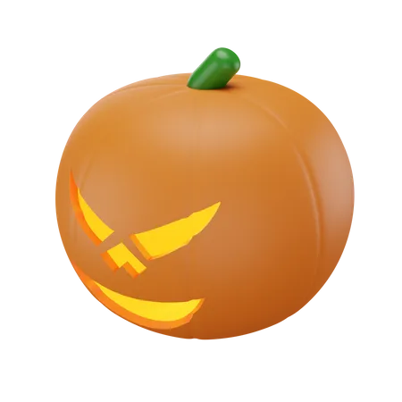 Calabaza de halloween  3D Illustration