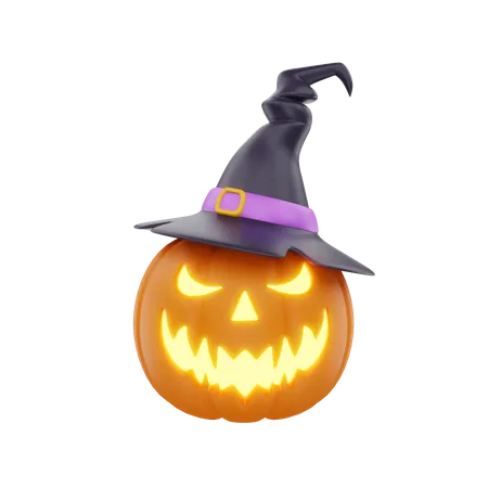 Objeto De Ilustracion De Calabaza De Halloween De Representacion 3 D 3D Icon