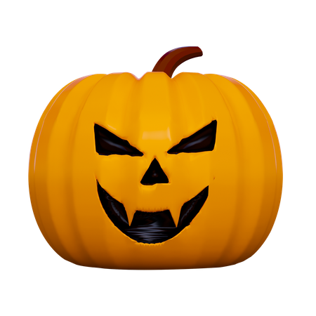 Calabaza de halloween  3D Icon