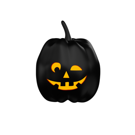 Calabaza de halloween  3D Icon