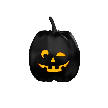 Calabaza de halloween  3D Icon