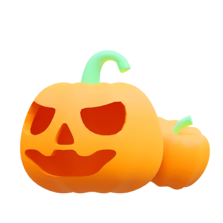 Calabaza de halloween  3D Icon