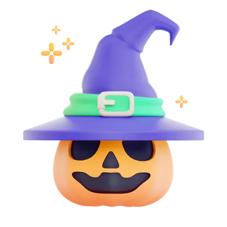 Calabaza de halloween  3D Icon