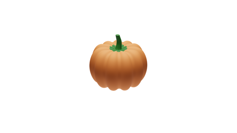 Calabaza de halloween  3D Icon