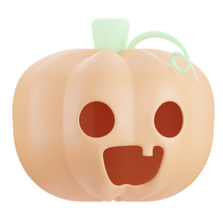 Calabaza de halloween  3D Icon