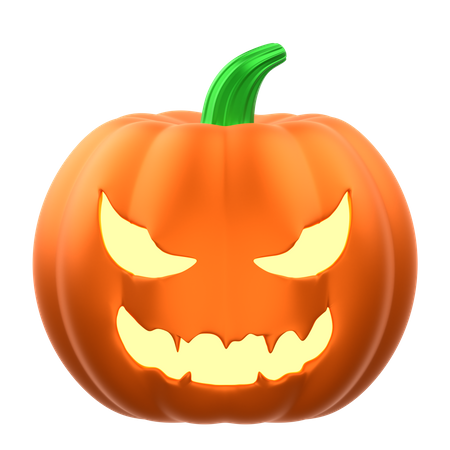 Calabaza de halloween  3D Icon