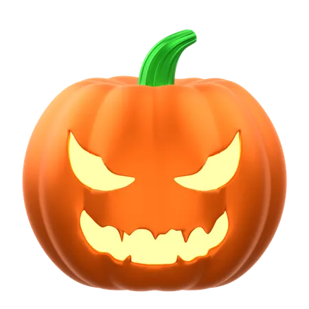 Calabaza de halloween  3D Icon