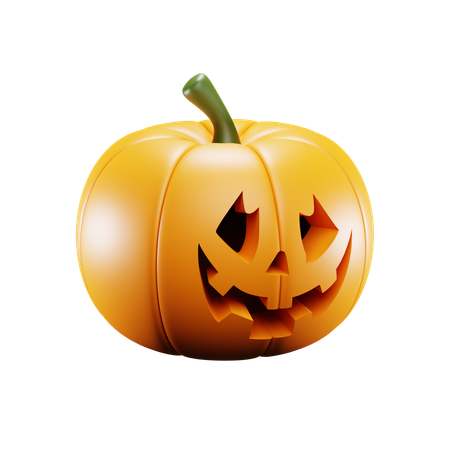 Calabaza de halloween  3D Icon