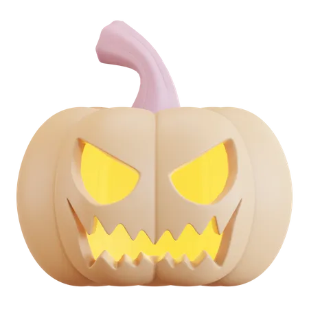 Calabaza de halloween  3D Icon