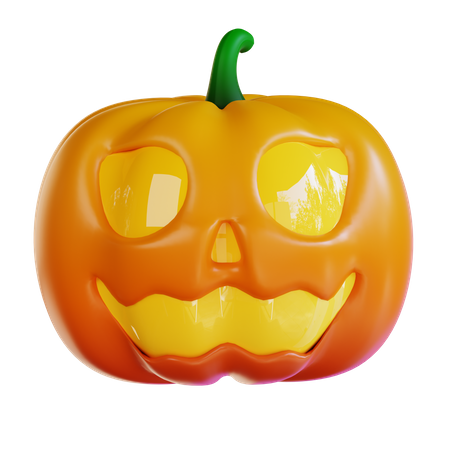 Calabaza de halloween  3D Icon