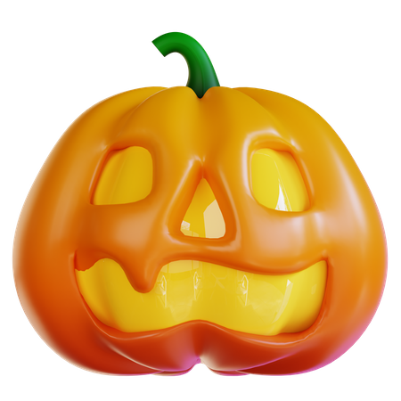 Calabaza de halloween  3D Icon