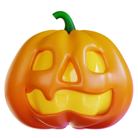 Calabaza de halloween  3D Icon