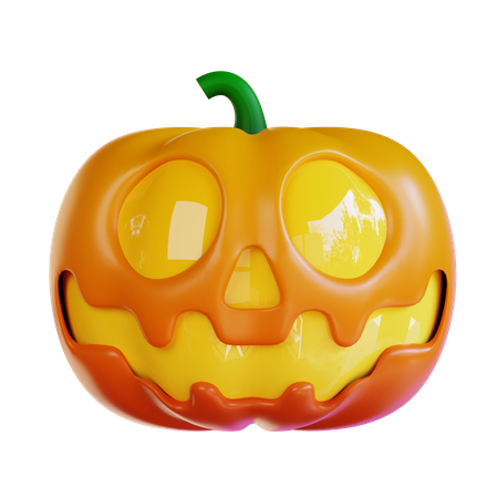 Calabaza de halloween  3D Icon