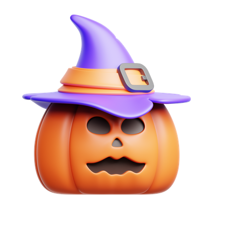 Calabaza de halloween  3D Icon