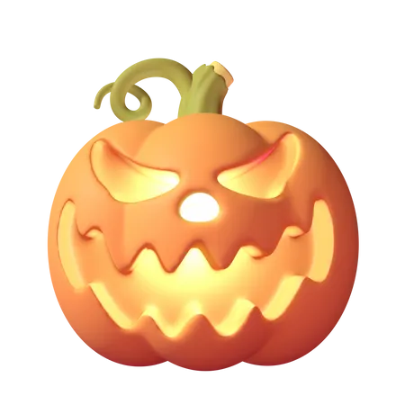 Calabaza de halloween  3D Icon