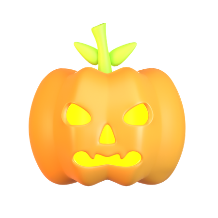 Calabaza de halloween  3D Icon