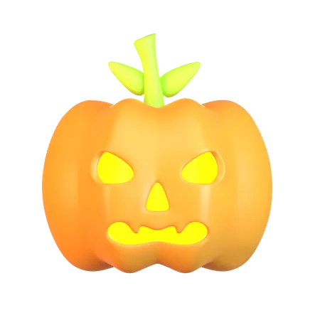 Calabaza de halloween  3D Icon