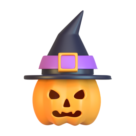 Calabaza de halloween  3D Icon