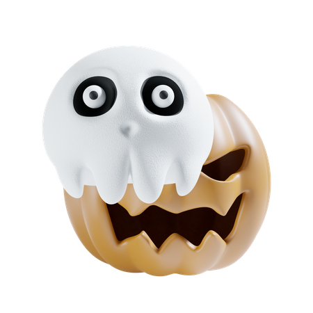 Calabaza de halloween  3D Icon