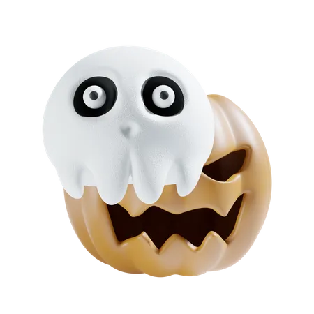 Calabaza de halloween  3D Icon