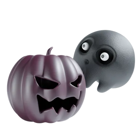 Calabaza de halloween  3D Icon